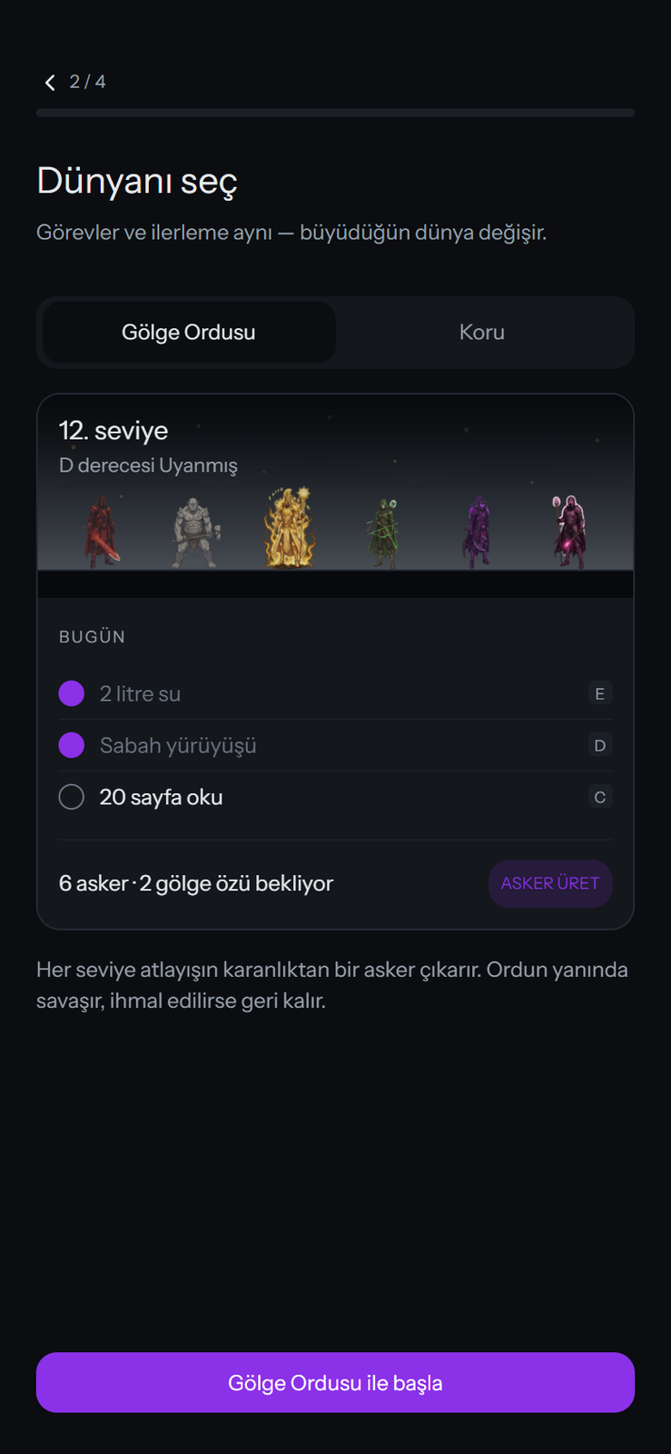 Dünya seçimi: Gölge Ordusu önizlemesi ve günlük görevler